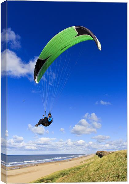 Sky Surfer Canvas Print by Ankor Light