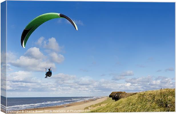 Sky Surfer 2 Canvas Print by Ankor Light