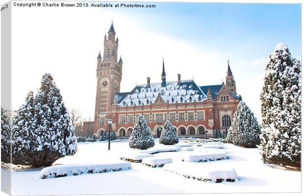 Peace Palace, Vredespaleis Canvas Print by Ankor Light