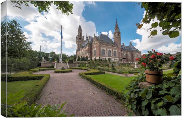Peace Palace Canvas Print by Ankor Light