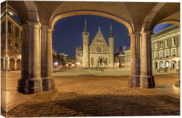 Dutch parliament compound in The Hague city Canvas Print by Ankor Light