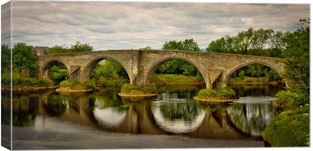 Stirling Old Bridge Canvas Print by Buster Brown