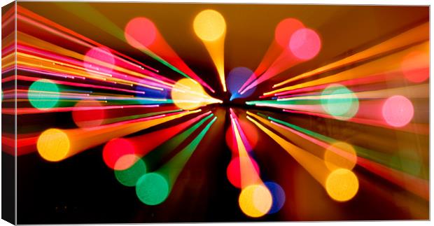 Abstract Bokeh Canvas Print by Buster Brown