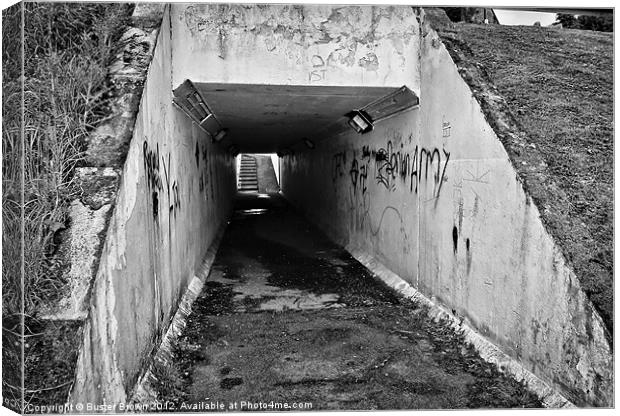 Main Road Underpass Canvas Print by Buster Brown