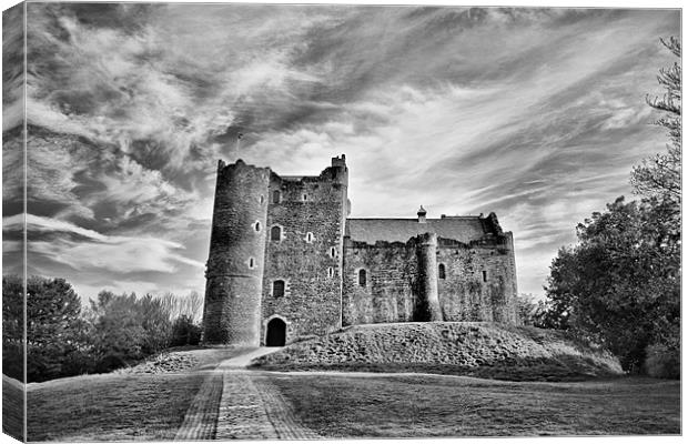 Doune Castle Stirlingshire Canvas Print by Buster Brown