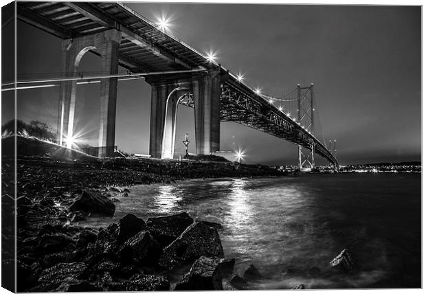  Forth Road Bridge Canvas Print by Buster Brown
