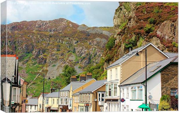  Blaenau Ffestiniog Canvas Print by philip milner