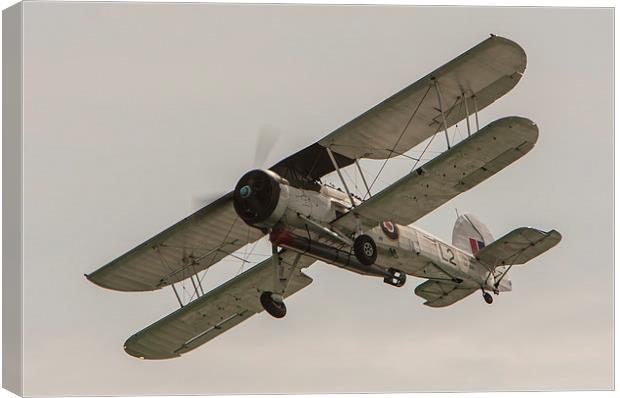 Fairey Swordfish Canvas Print by stuart bennett