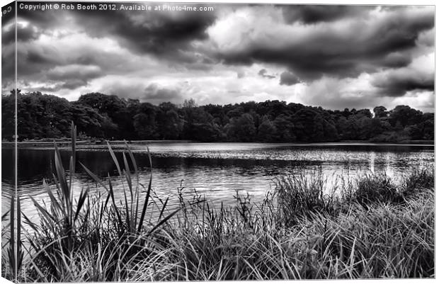 Upper Lake Canvas Print by Rob Booth