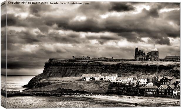 'Towards The Abbey' Canvas Print by Rob Booth