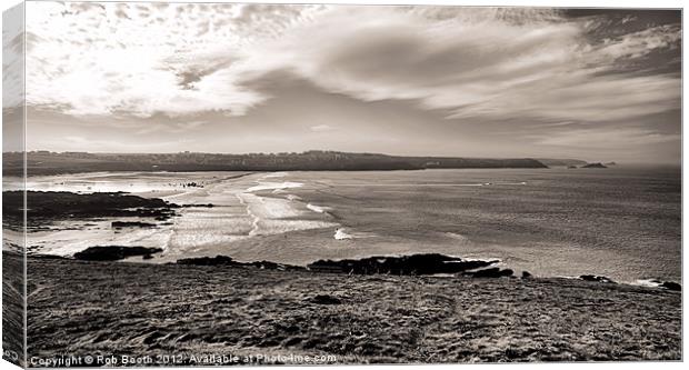 Dark Fistral Canvas Print by Rob Booth