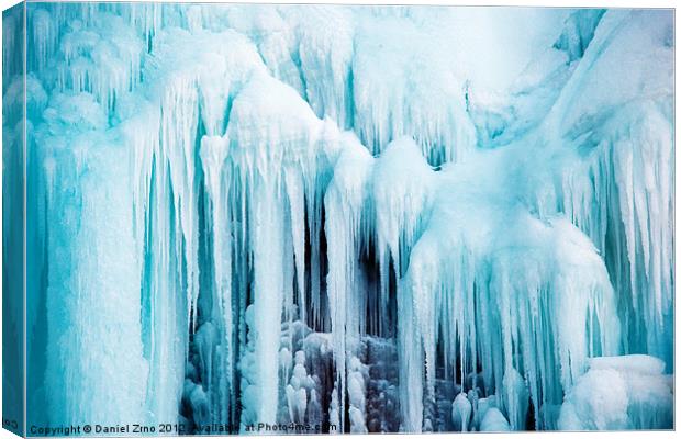 World of Ice Canvas Print by Daniel Zrno