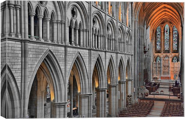 Truro Cathedral Canvas Print by Ian Cocklin