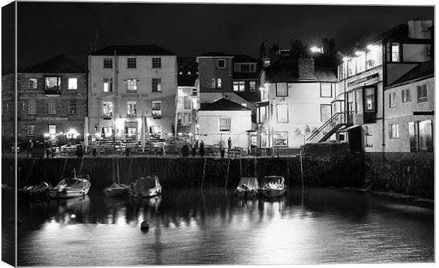 Falmouth quayside Inn Canvas Print by Ian Cocklin