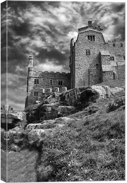St Michaels Mount, Cornwall Canvas Print by Ian Cocklin