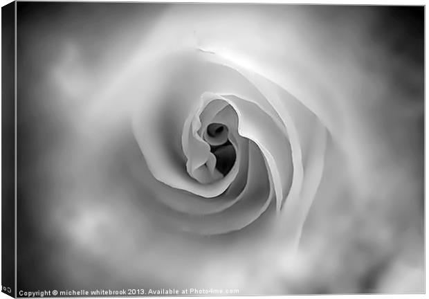 Flower sky Canvas Print by michelle whitebrook