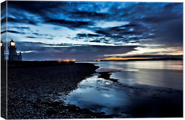 Chanonry Point Inverness Sunrise Canvas Print by Andy Anderson