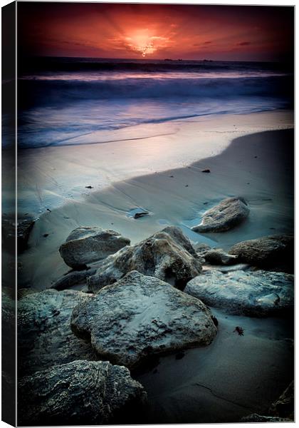 Western Australia Sunset Canvas Print by Andy Anderson