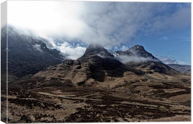 Ever Majestic Glencoe Canvas Print by Andy Anderson