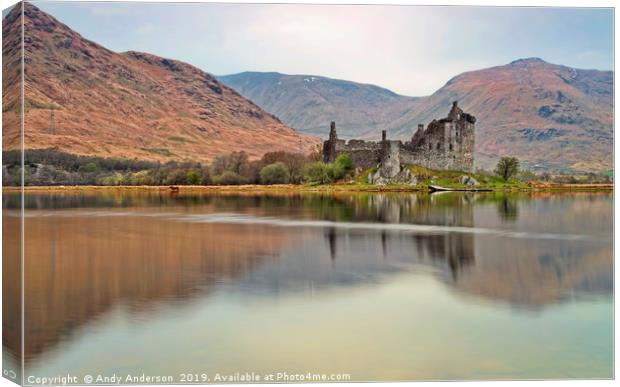 Kilchurn Castle - Scotland Canvas Print by Andy Anderson
