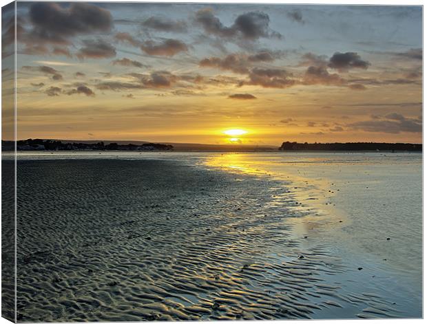 Brownsea Island Sunset Canvas Print by Jennie Franklin