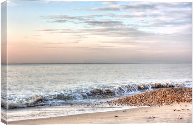  Pastel Skies Canvas Print by Jennie Franklin