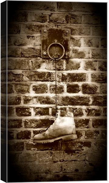 Old Boot! Canvas Print by Brian Sharland