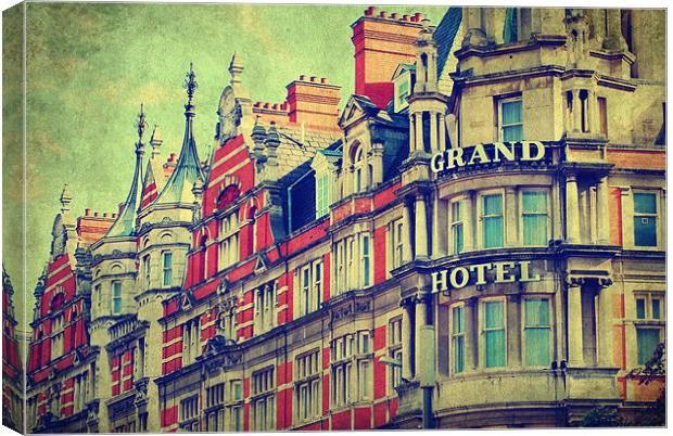 Grand Hotel Canvas Print by Yhun Suarez