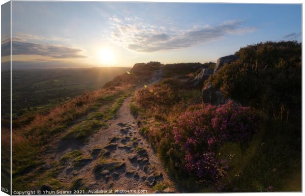 Curbar Edge 11.0 Canvas Print by Yhun Suarez