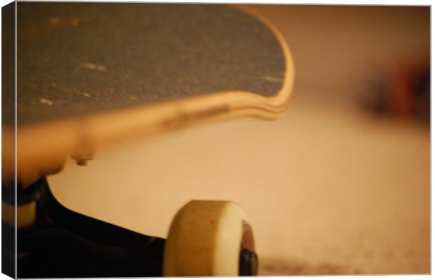 Skateboard Detail Canvas Print by Matt O'Sullivan