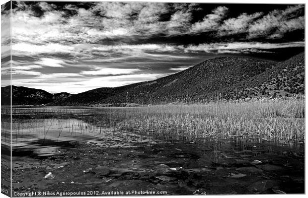 Reflected sky 4 Canvas Print by Alfani Photography