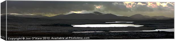 HEBRIDES CENTRAL HEARTLAND OF LEWIS 27 Canvas Print by Jon O'Hara