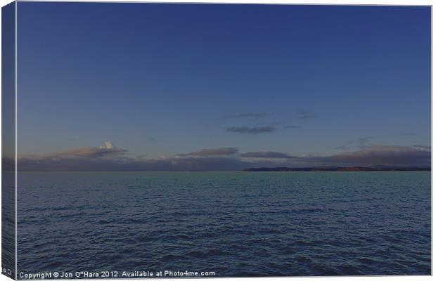 HEBRIDES VIEWS FROM THE MINCH 2 Canvas Print by Jon O'Hara