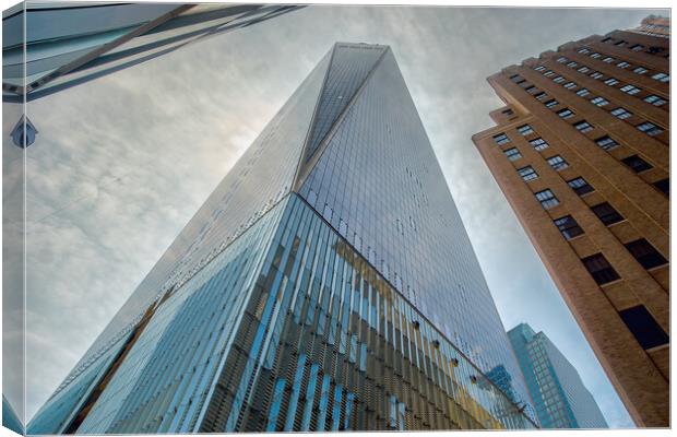  The One World Trade Centre (OWTC) New York City  Canvas Print by Alan Matkin