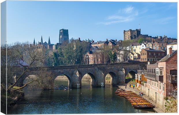 Durham city Canvas Print by Gary Finnigan