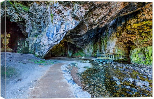 Smoo Cave, Durness Canvas Print by Gary Finnigan