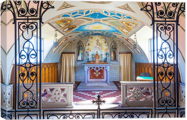 The Italian Chapel Canvas Print by Gary Finnigan