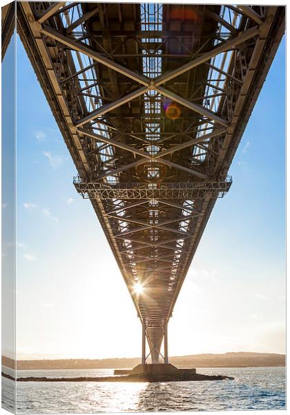 Under the Bridge Canvas Print by Gary Finnigan