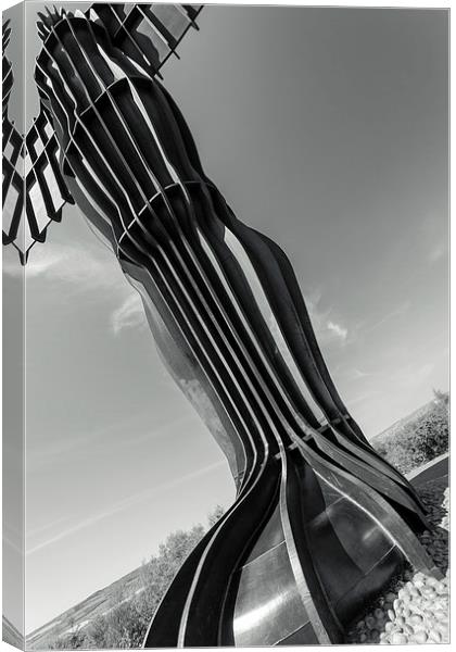 The Angel of the North Canvas Print by Gary Finnigan