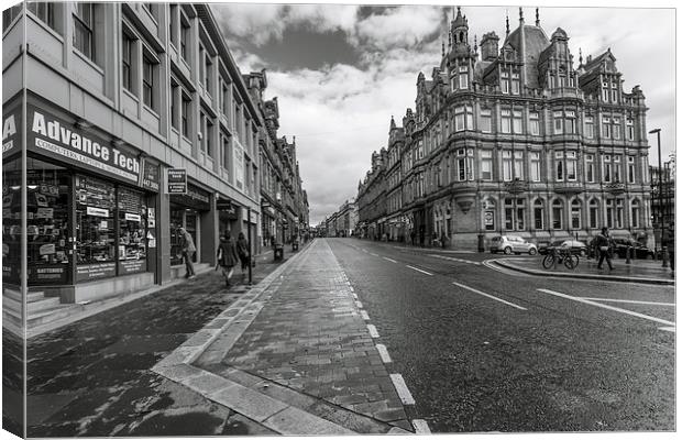 Clayton Street Canvas Print by Gary Finnigan