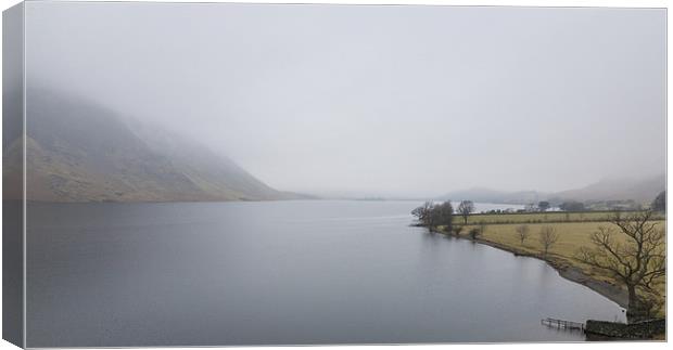 Crummock mist Canvas Print by Gary Finnigan