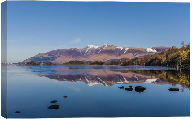 Derwentwater Canvas Print by Gary Finnigan