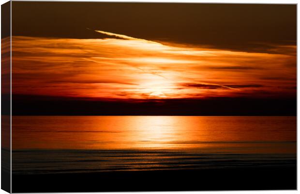 Walney sunset Canvas Print by Gary Finnigan