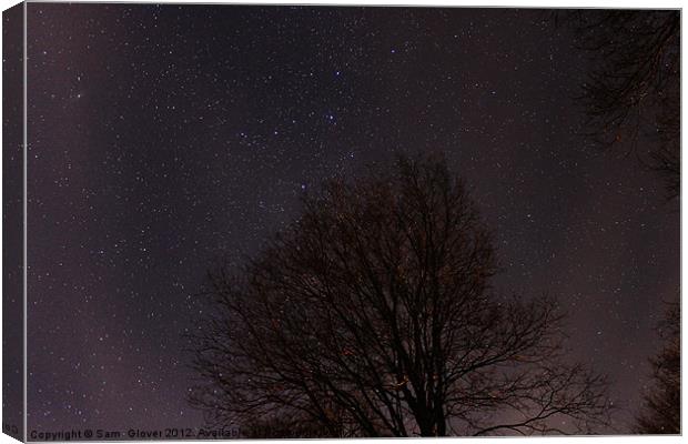 A night full of stars! Canvas Print by Sam  Glover