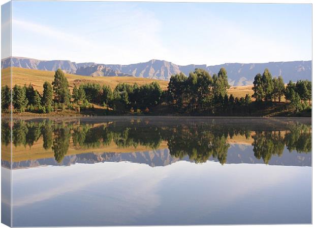 Drakensburg Mountains Canvas Print by Mark King