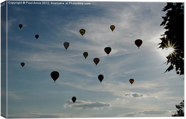 Up Up and away Canvas Print by Paul Amos
