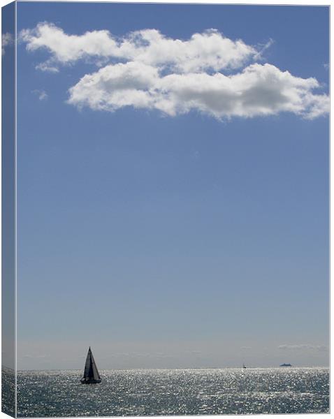 All at Sea Canvas Print by Paul Amos
