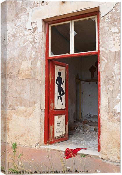 Closed for business Canvas Print by Digby Merry