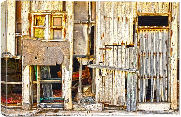 Boarded Up Canvas Print by Digby Merry