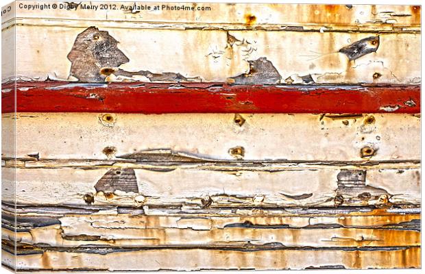 Peeling Paint Canvas Print by Digby Merry